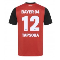 Dres Bayer Leverkusen Edmond Tapsoba #12 Domaci 2024-25 Kratak Rukav